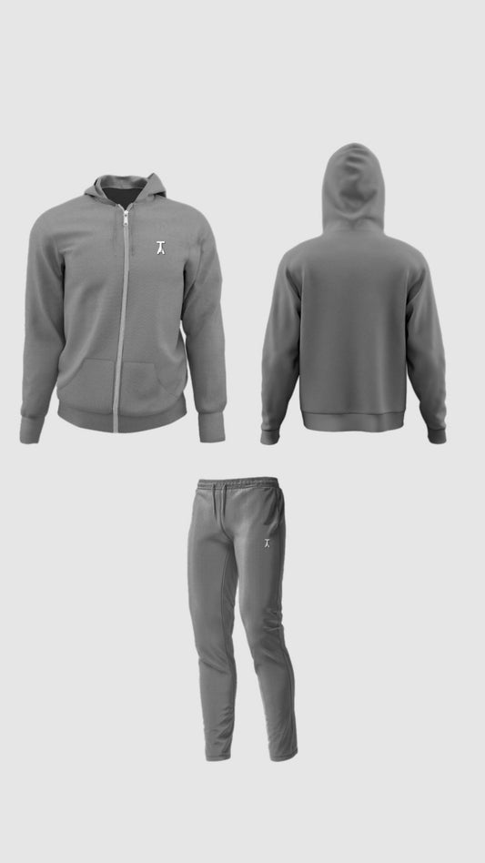 Grey Gloom Men’s Sweatsuit - Theeantoinette